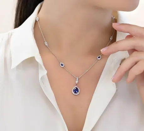 Gemstone Necklaces Our gemstone necklaces feature vivid sapphires, rubies, emeralds, and more—each chosen for its brilliance a