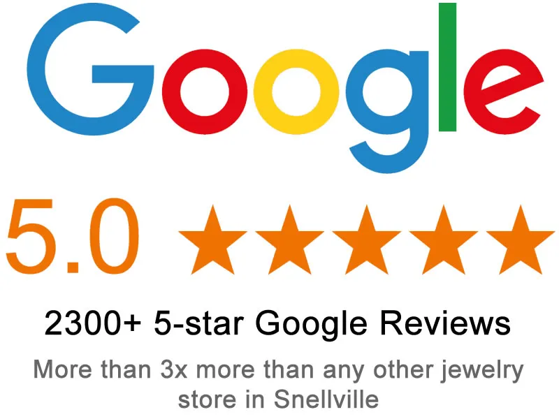  With over 2,300 five-star Google reviews, Van Adams Jewelers stands head and shoulders above other jewelry stores in Snellville &mdash; boasting more than three times as many 5-star ratings as any local competitor. This extraordinary level of customer praise reflects decades of outstanding service, expert craftsmanship, and a genuine commitment to making every jewelry experience memorable. From custom designs to lifelong relationships with clients, the glowing reviews highlight why so many people trust Van Adams Jewelers for their most meaningful purchases and heartfelt celebrations. Van Adams Jewelers Snellville, GA