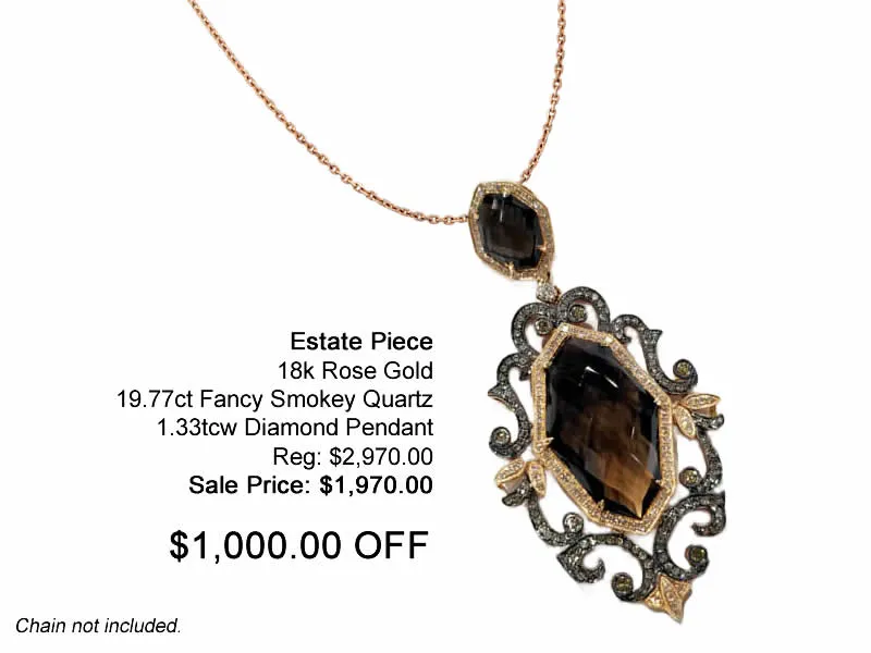 All Estate Jewelry On Sale Old world style, ultimate beauty and elegance. Van Adams Jewelers Snellville, GA