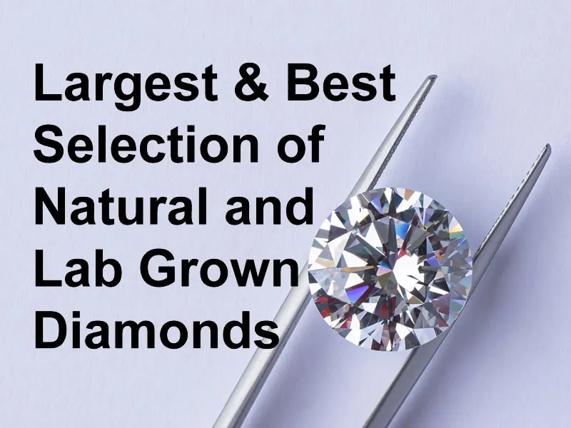 Largest selection of engagment rings
