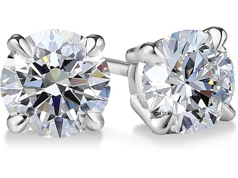 Black Friday Price $1195 1 tcw Lab Grown Round Cut Diamond Studs Van Adams Jewelers Snellville, GA