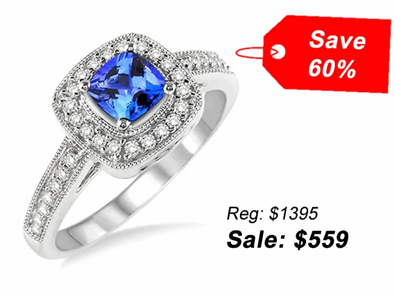 Tanzanite and Diamond Ring  Van Adams Jewelers Snellville, GA