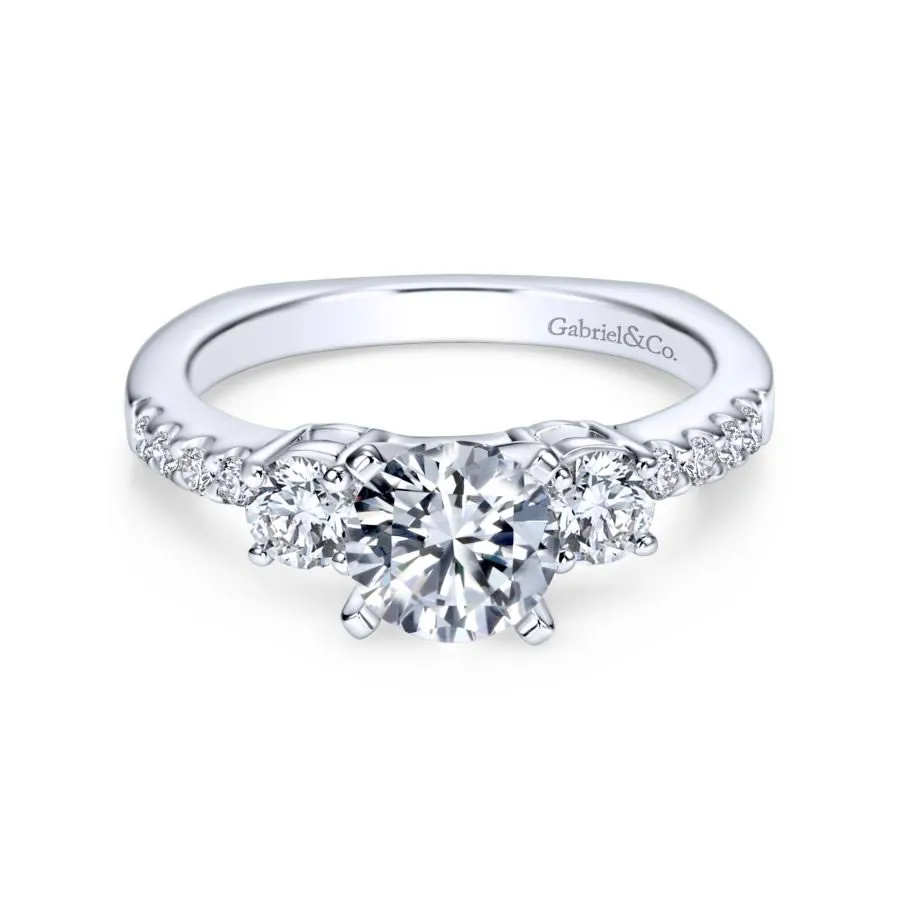 3-Stone Engagement RIng Van Adams Jewelers Snellville, GA