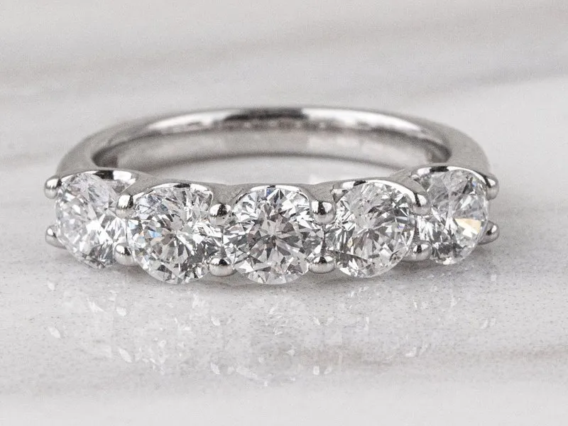 2ct 5-stone Diamond Band  $3495 (regularly $6495) Van Adams Jewelers Snellville, GA