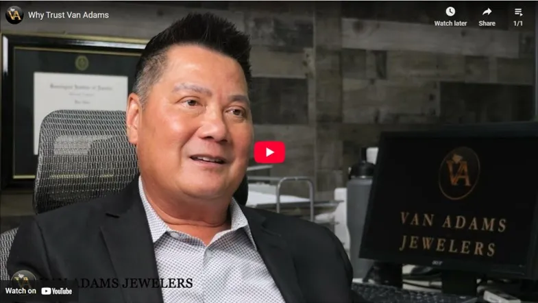 Why Trust Van? Discover the story behind Van Adams Jewelers, voted Best Jeweler in Gwinnett for 9 years in a row. In this short video, Van shares his vision, why customers trust us, and how our family&rsquo;s 40+ year history in the jewelry business has shaped everything we do.With over 2,300 5-star Google reviews, we&rsquo;ve become the trusted destination for engagement rings, wedding bands, custom jewelry design, fine jewelry, and gold buying in Snellville and Gwinnett County. Van Adams Jewelers Snellville, GA