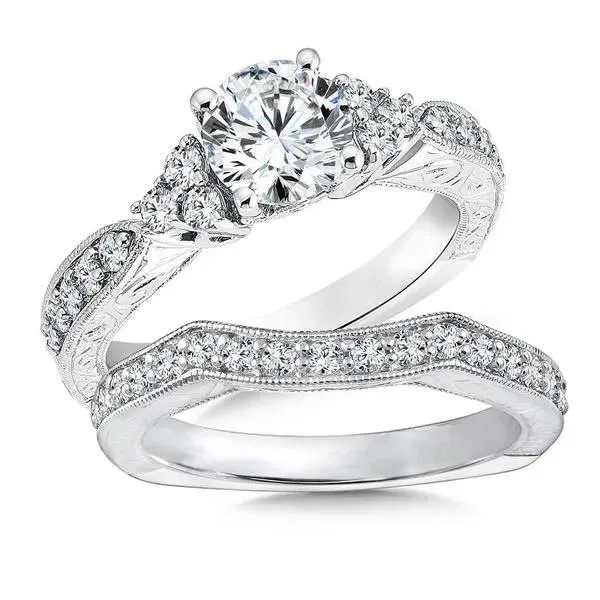 Matching Set Wedding Rings Matching set wedding rings symbolize unity with coordinated designs for both partners’ styles. Van Adams Jewelers Snellville, GA