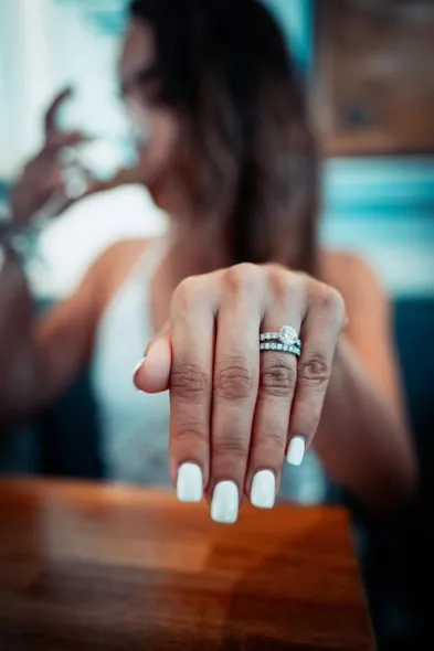 Read article: How to match engagement and wedding ring