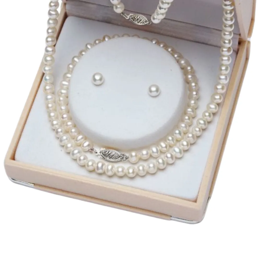  Freshwater Pearl 3-Piece Set Vandenbergs Fine Jewellery Winnipeg, MB