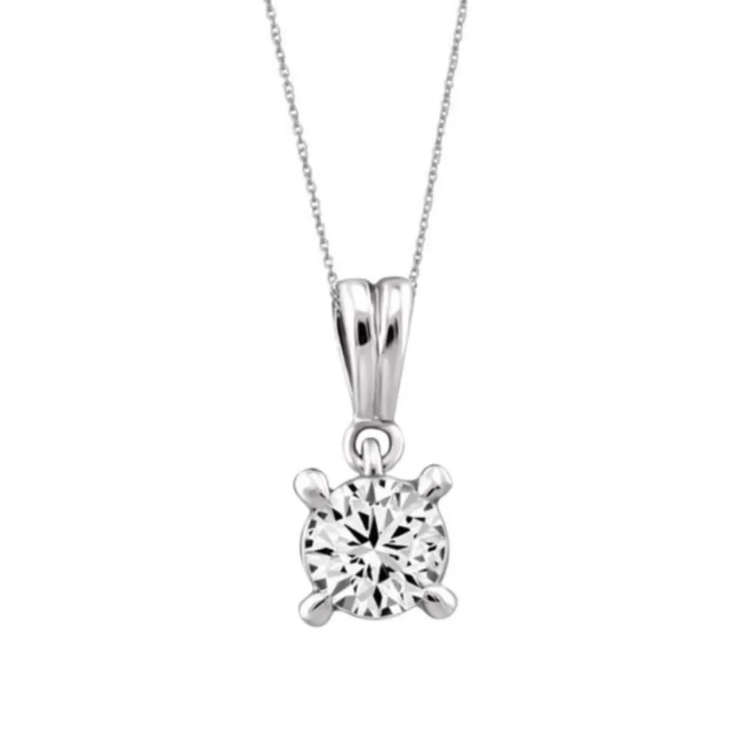  14K WHITE GOLD DIAMOND NECKLACE Vandenbergs Fine Jewellery Winnipeg, MB
