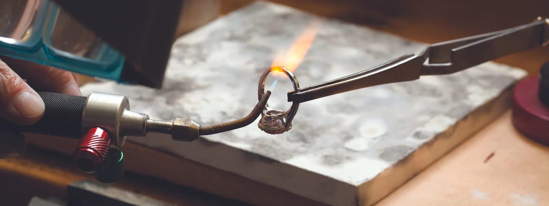production Your piece will now be cast into the metal of your choice.  After casting, the piece will be polished, assembled and the gemstones set.  The final finishing touches are then completed and presented in a beautiful Vandenbergs blue box. Vandenbergs Fine Jewellery Winnipeg, MB