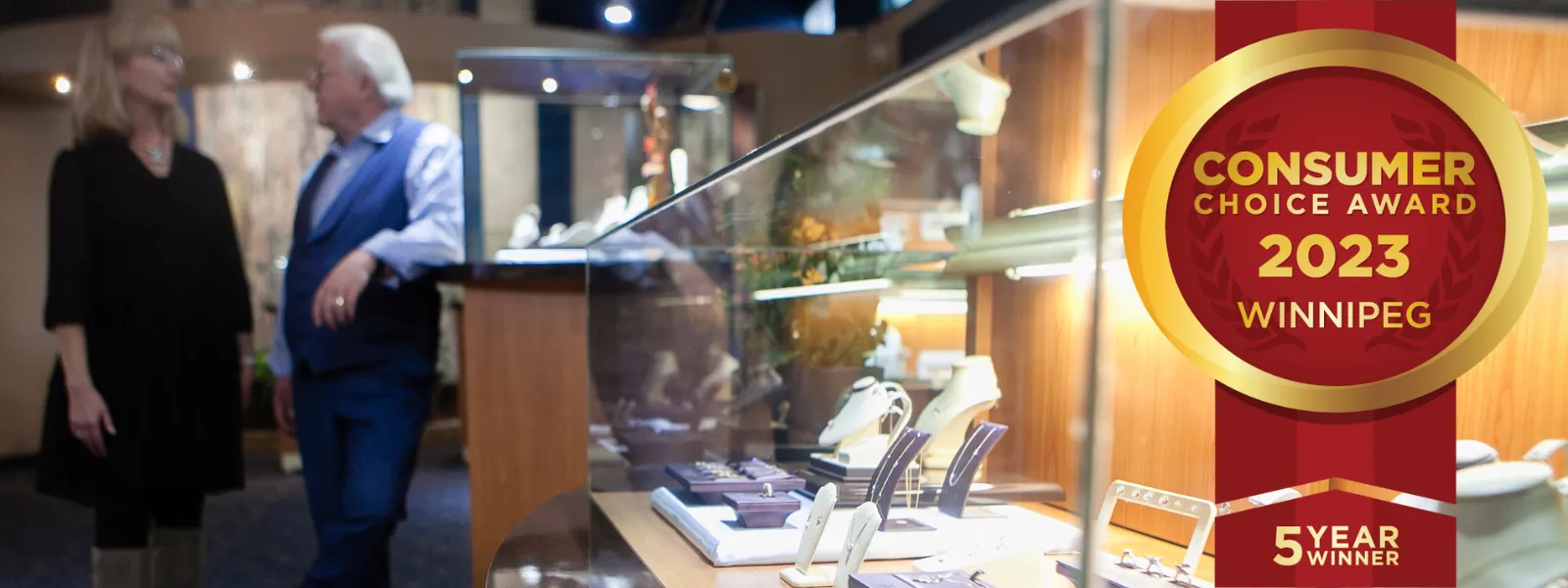We did it again! 5 Year Consumer Choice Award Win - 2023 Vandenbergs Fine Jewellery Winnipeg, MB