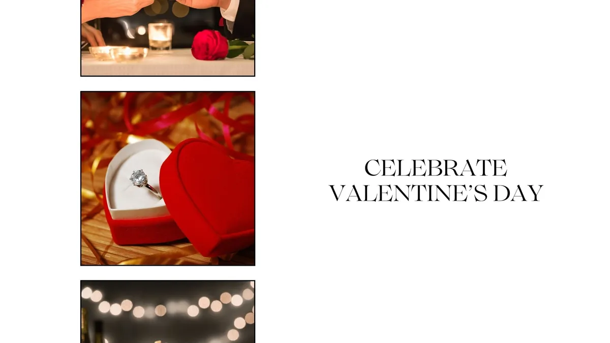 CELEBRATING VALENTINE'S DAY