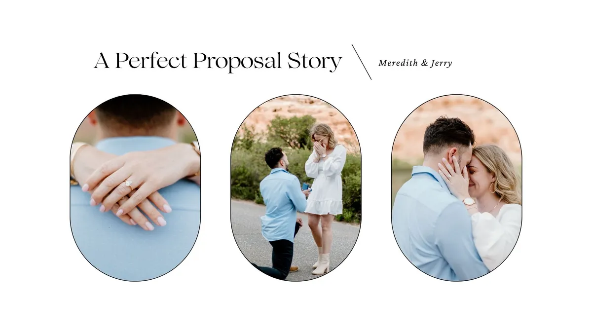 A PERFECT PROPOSAL STORY: MEREDITH & JERRY