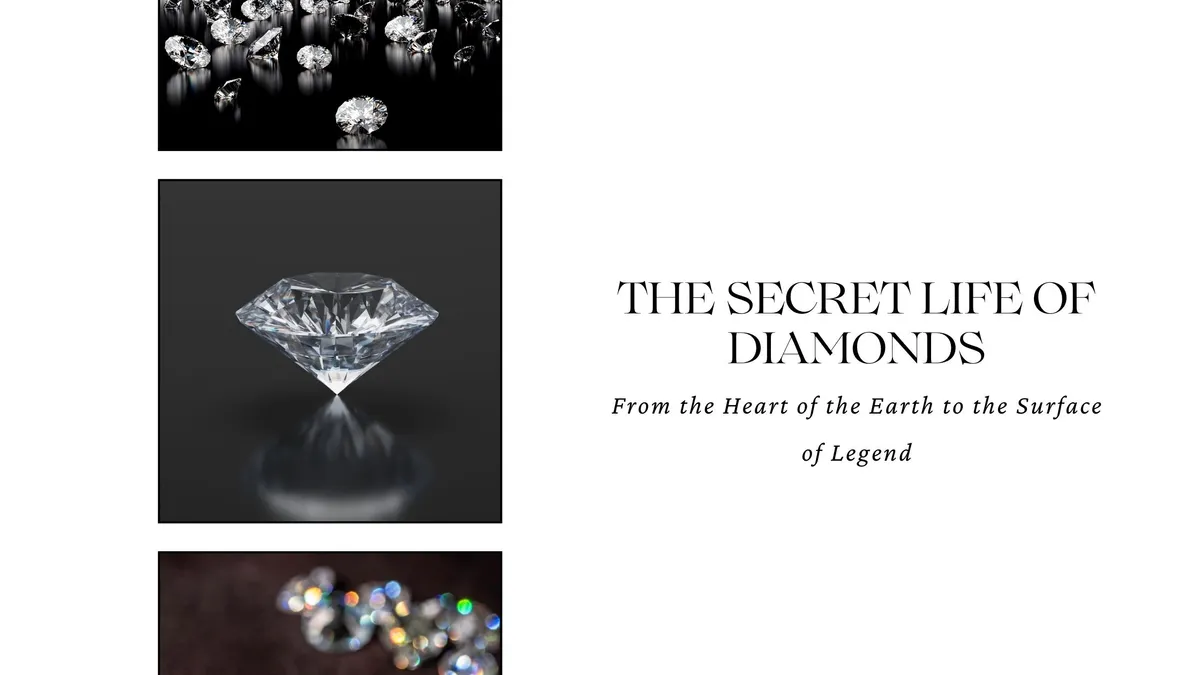 THE SECRET LIFE OF DIAMONDS: FROM THE HEART OF THE EARTH TO THE SURFACE OF LEGEN