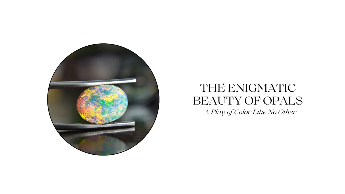 THE ENIGMATIC BEAUTY OF OPALS: A PLAY OF COLOR LIKE NO OTHER