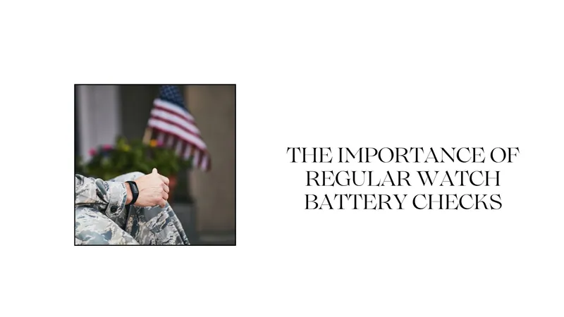 Read article: THE IMPORTANCE OF REGULARLY CHECKING YOUR WATCH BATTERY