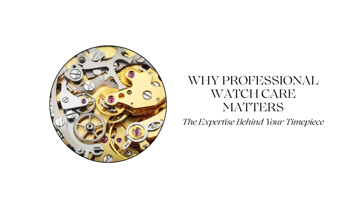 Read article: Why Professional Watch Care Matters: The Expertise Behind Your Timepiece