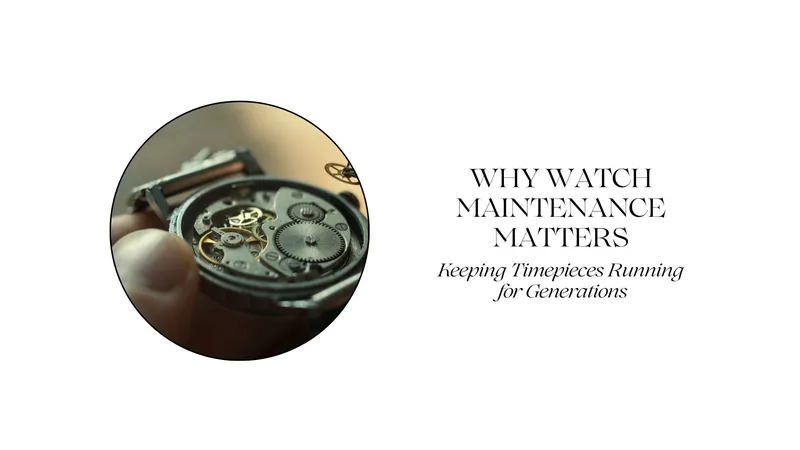 Read article: Why Watch Maintenance Matters for Generations