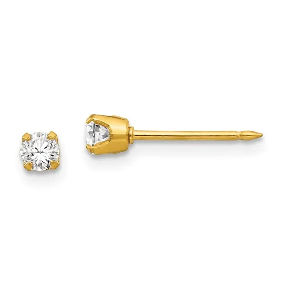 14k cubic zironia