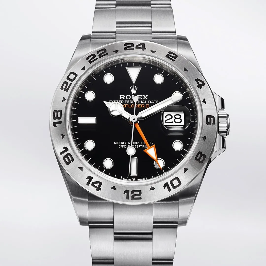 Rolex Explorer II, black dial | Venus Jewelers, Somerset NJ