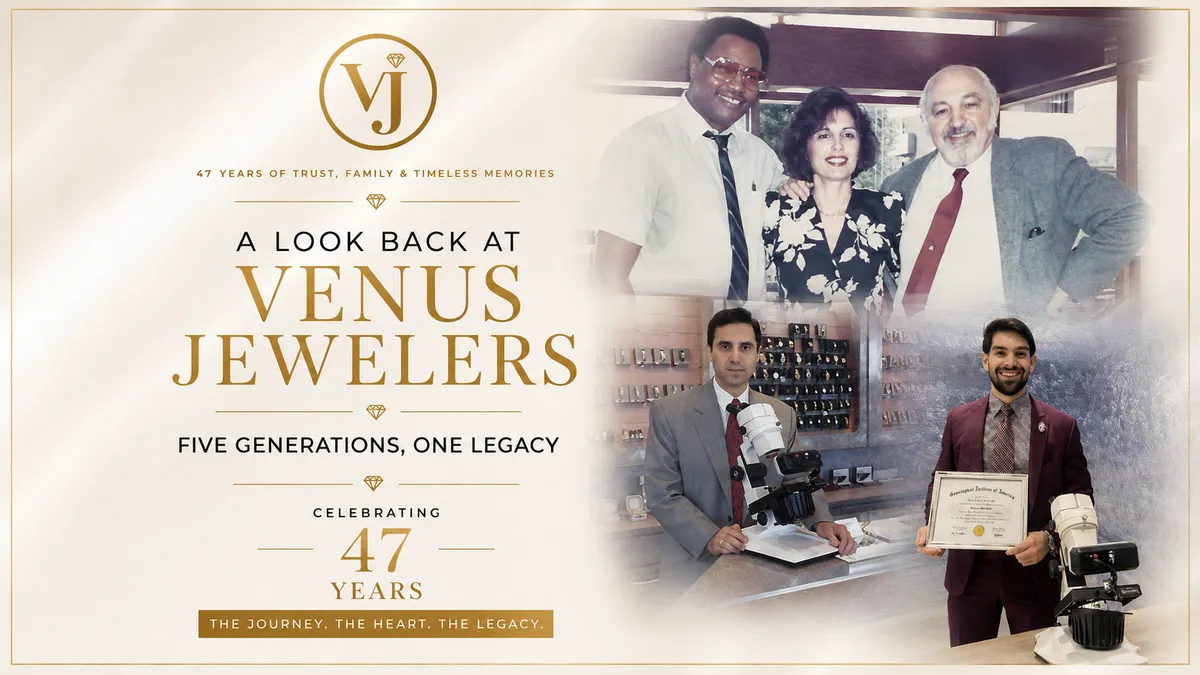 47 Years of Venus Jewelers | Celebrating our Anniversary in Somerset, NJ