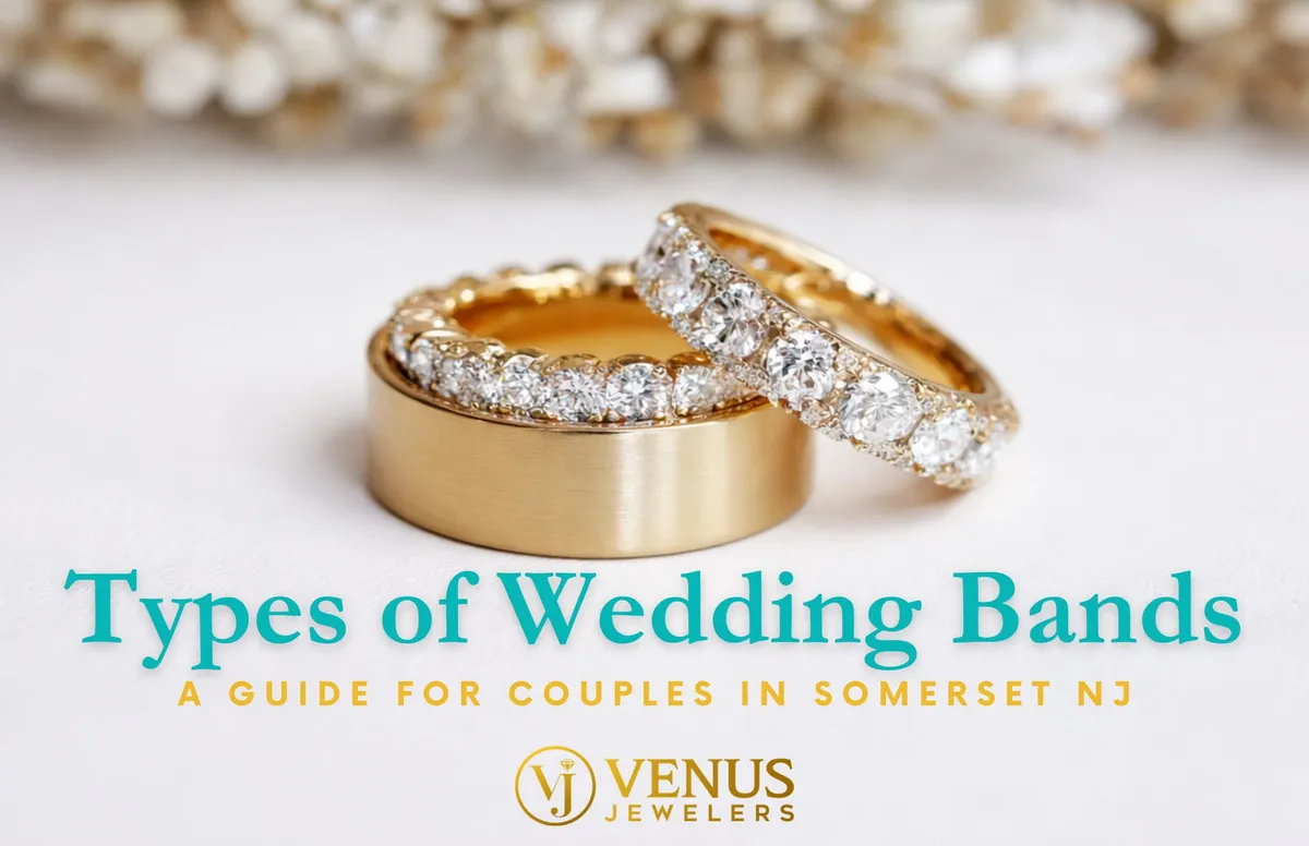 Types of Wedding Bands & Metals: A Guide for Couples in Somerset NJ
