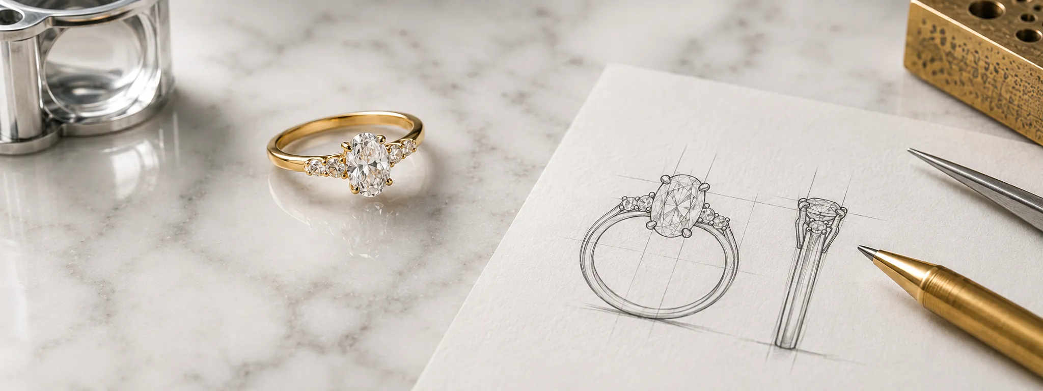 Build Your Dream Ring Design possibilities are limitless. At Venus Jewelers, every custom piece begins with your vision and is brought to life through expert craftsmanship, attention to detail, and generations of jewelry-making expertise. Venus Jewelers Somerset, NJ