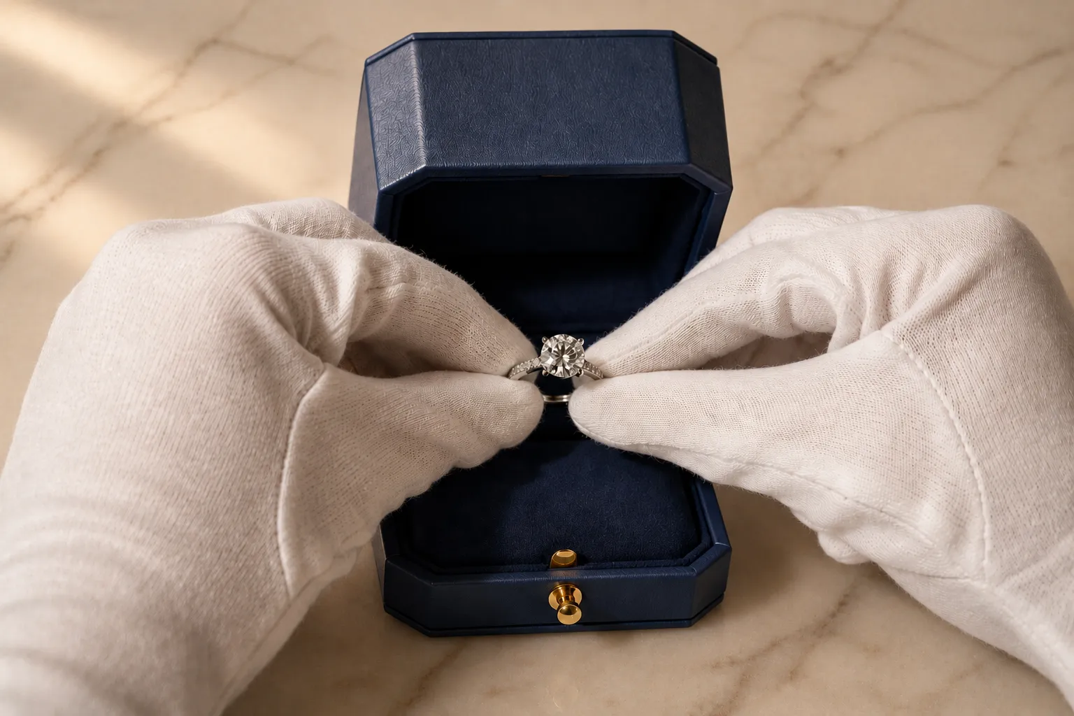one complimentary resizing for your ring