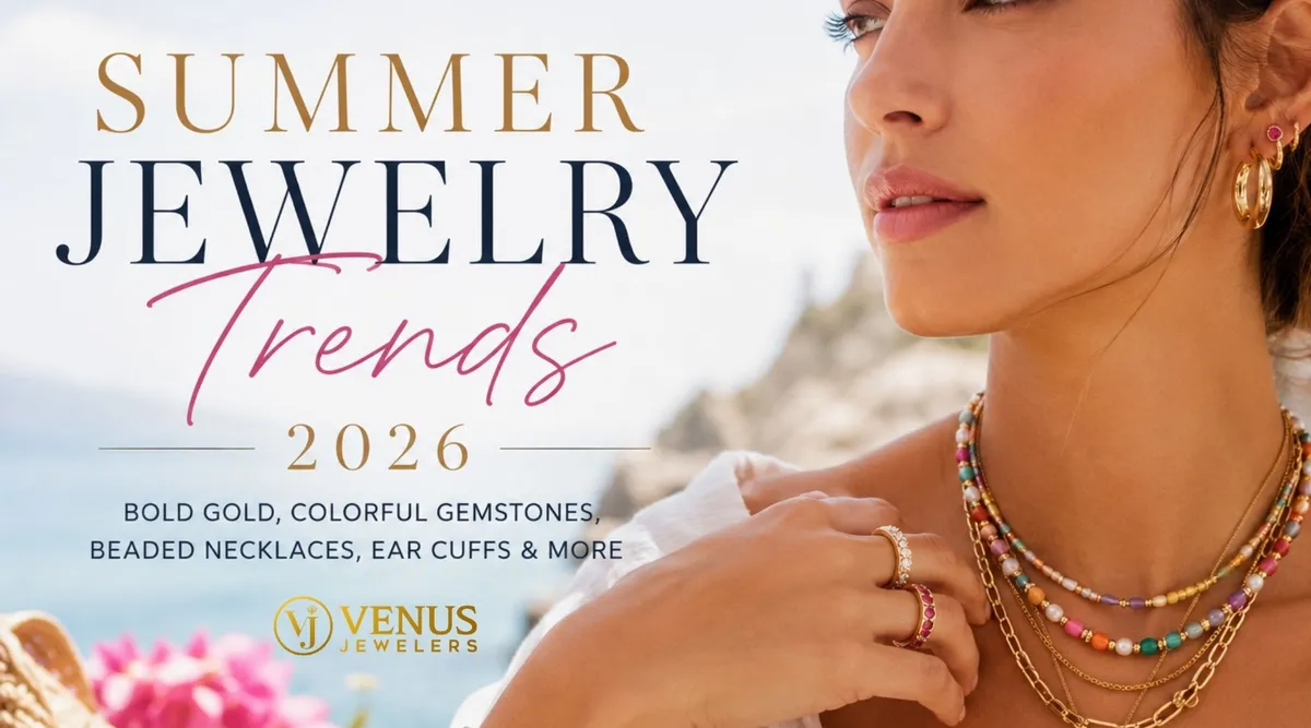 Summer Jewelry Trends 2026: Why Maximalism Is Taking Over