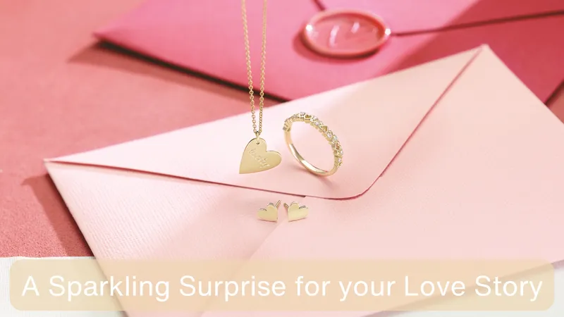 Read article: A Sparkling Surprise for your Love Story