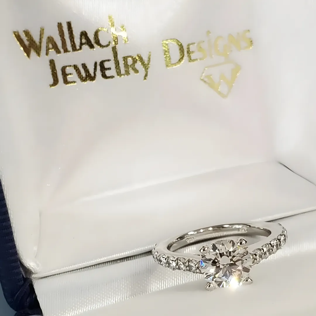Diamond Specialists Wallach Jewelry Designs, the area’s exclusive Master IJO Jeweler, offers custom design services and can re