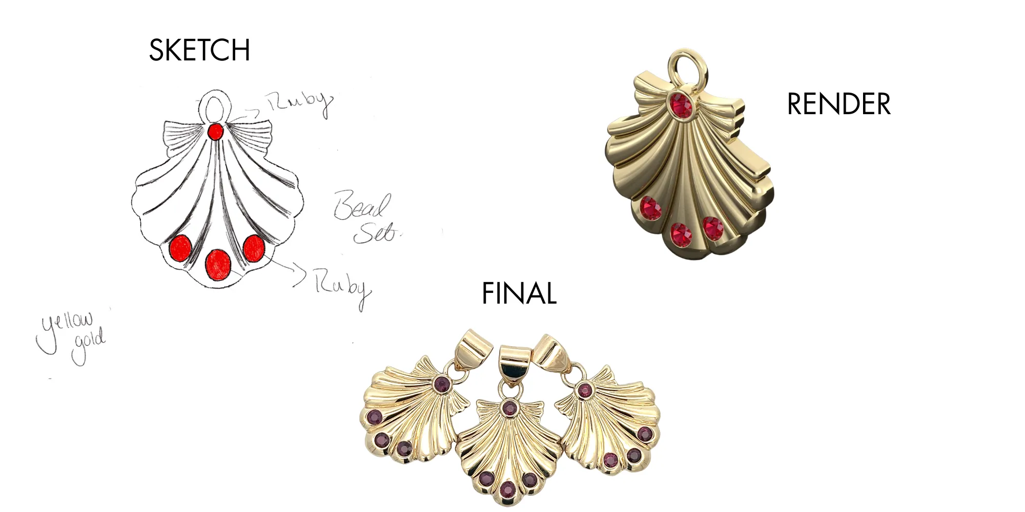 A hand sketches jewelry designs in a notebook, showcasing creativity and craftsmanship at Ware's Jewelers in Bradenton.