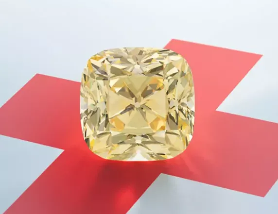 Historic 205-Carat ‘Red Cross Diamond’ Hits Christie’s Auction
