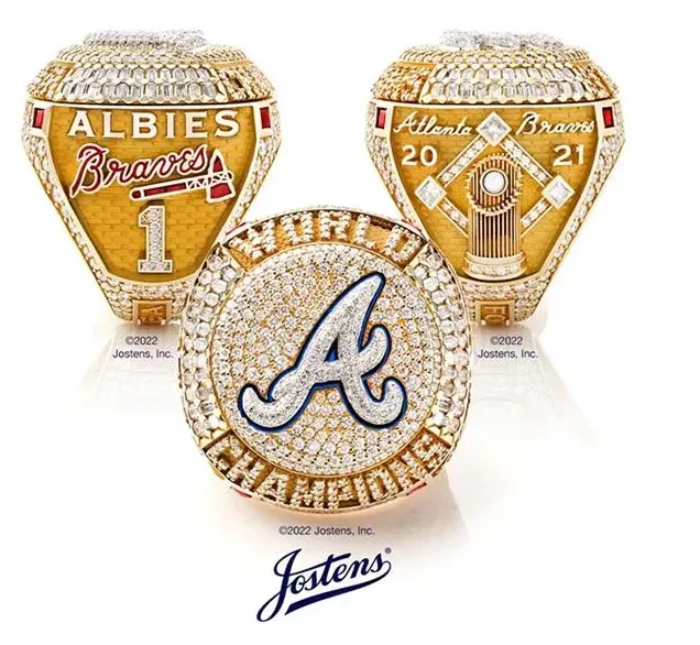 Read article: Atlanta Braves&#8217; 2021 World Series Ring Flips Open to Reveal Illuminated Tr