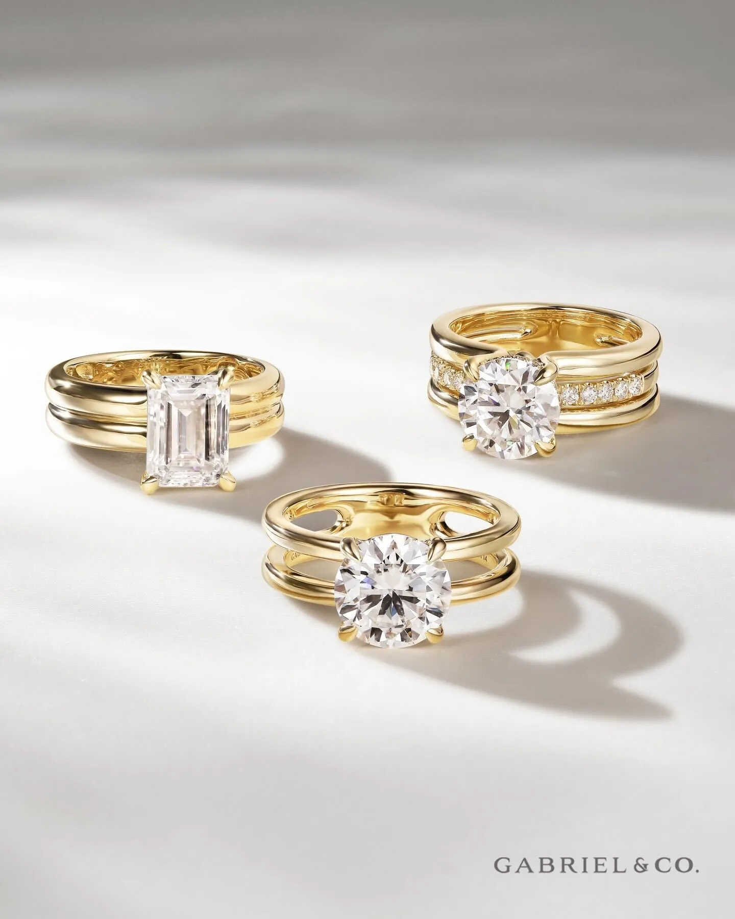 Gabriel & Co. Bridal From timeless solitaires to modern halo and three-stone styles, discover a ring that symbolizes brilliance and enduring commitment. William Jeffreys, Ltd. Mechanicsville, VA
