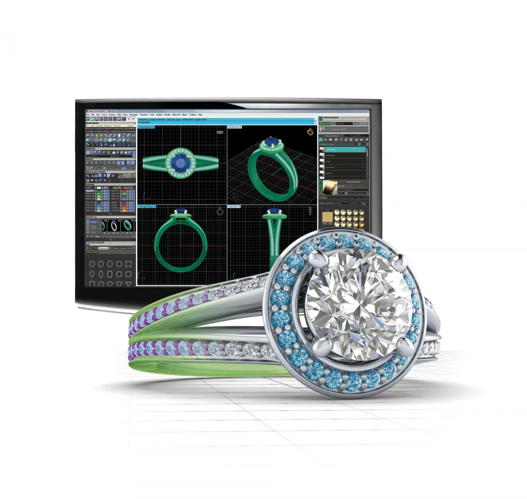 Computer Aided Design  Mark Jewellers La Crosse, WI