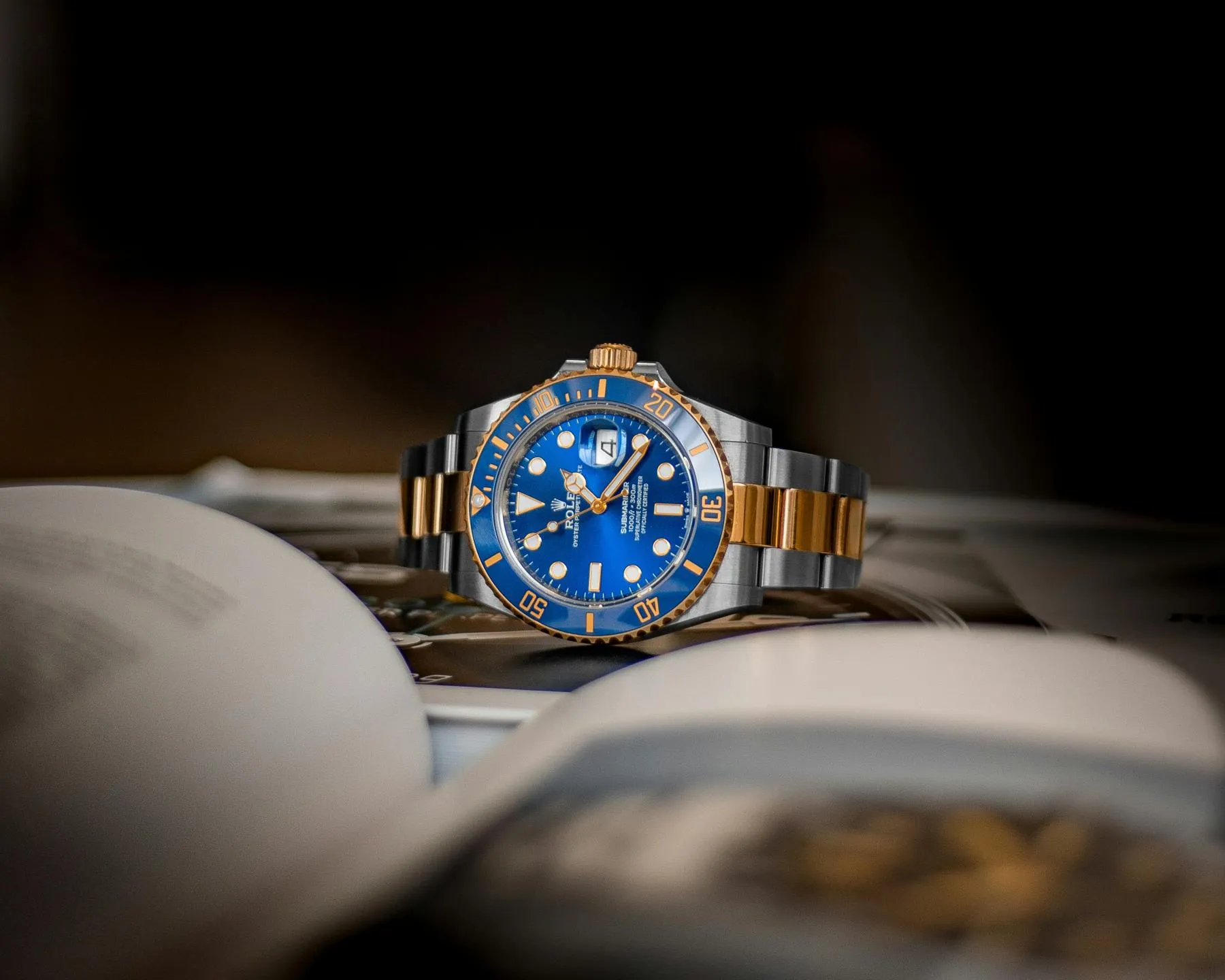 Blue Dial Rolex
