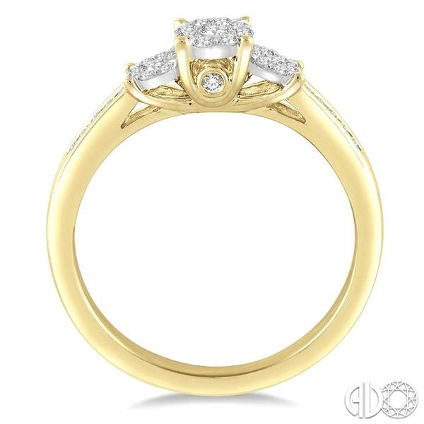 1/3 ctw Star Shape Lovebright Round Cut Diamond Ring in 14K, Trinity  Diamonds Inc.