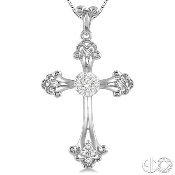 2 1/4 ctw Lovebright Round Cut Diamond Necklace in 14K White, Trinity  Diamonds Inc.