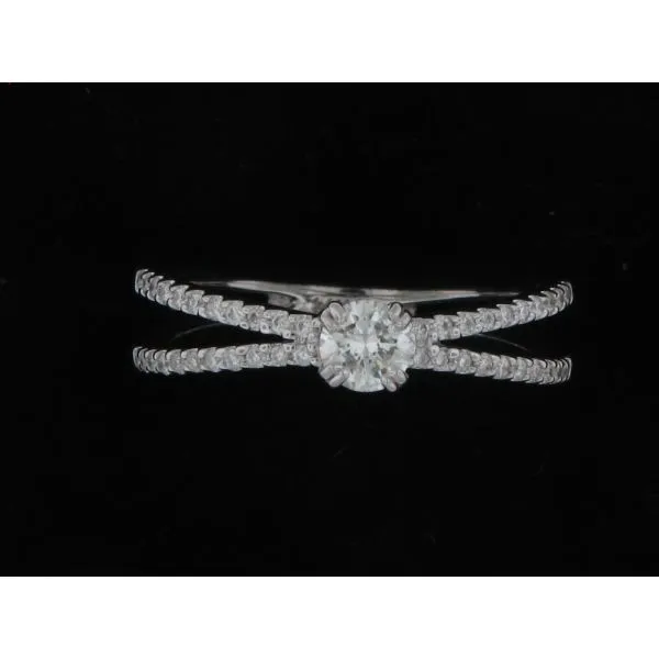 Ostbye ENGAGEMENT RING 100195 14KW Engagement Rings Van Horn