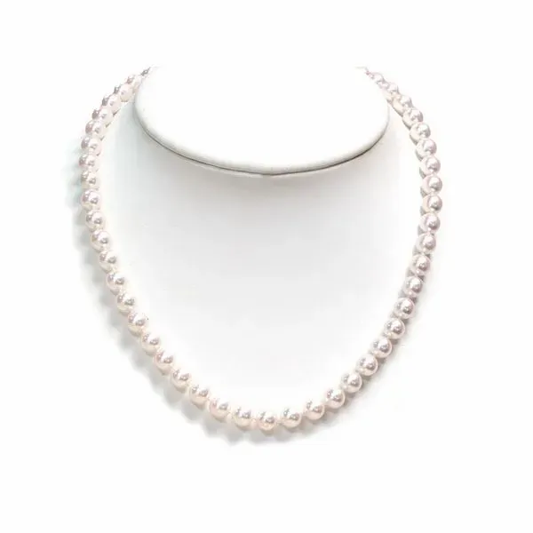 7.0-7.5mm Freshwater Pearl Necklace & Earrings