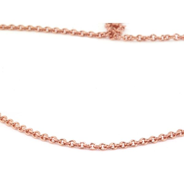 1.3mm Cable 14K Rose Gold - image 2