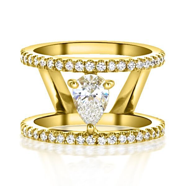 "Lynea" Open-Style Engagement Ring Setting Washington Diamond Falls Church, VA